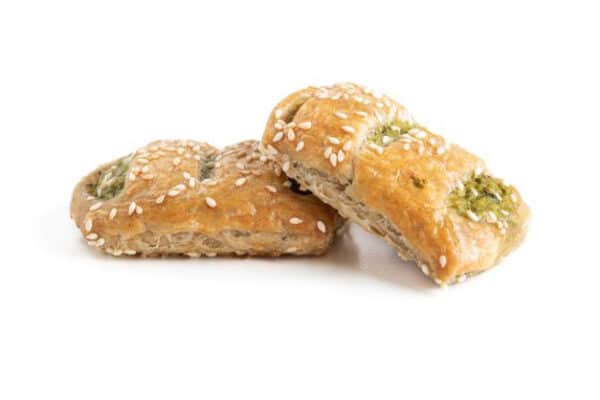 בורקס גבינה ופסטו מקמח כוסמין